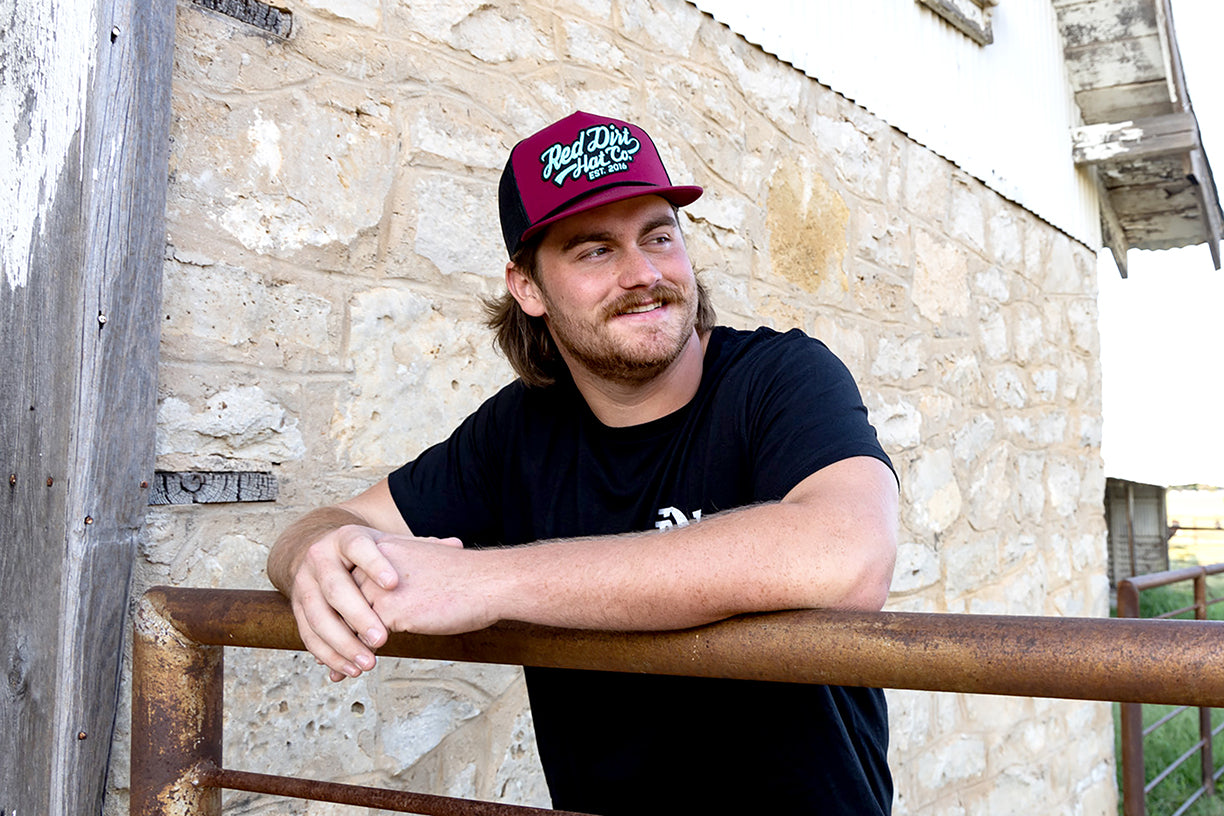 Off the Vine Burgundy | Red Dirt Hat Company