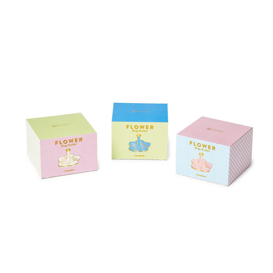 Flower Haven Ceramic Ring Holders