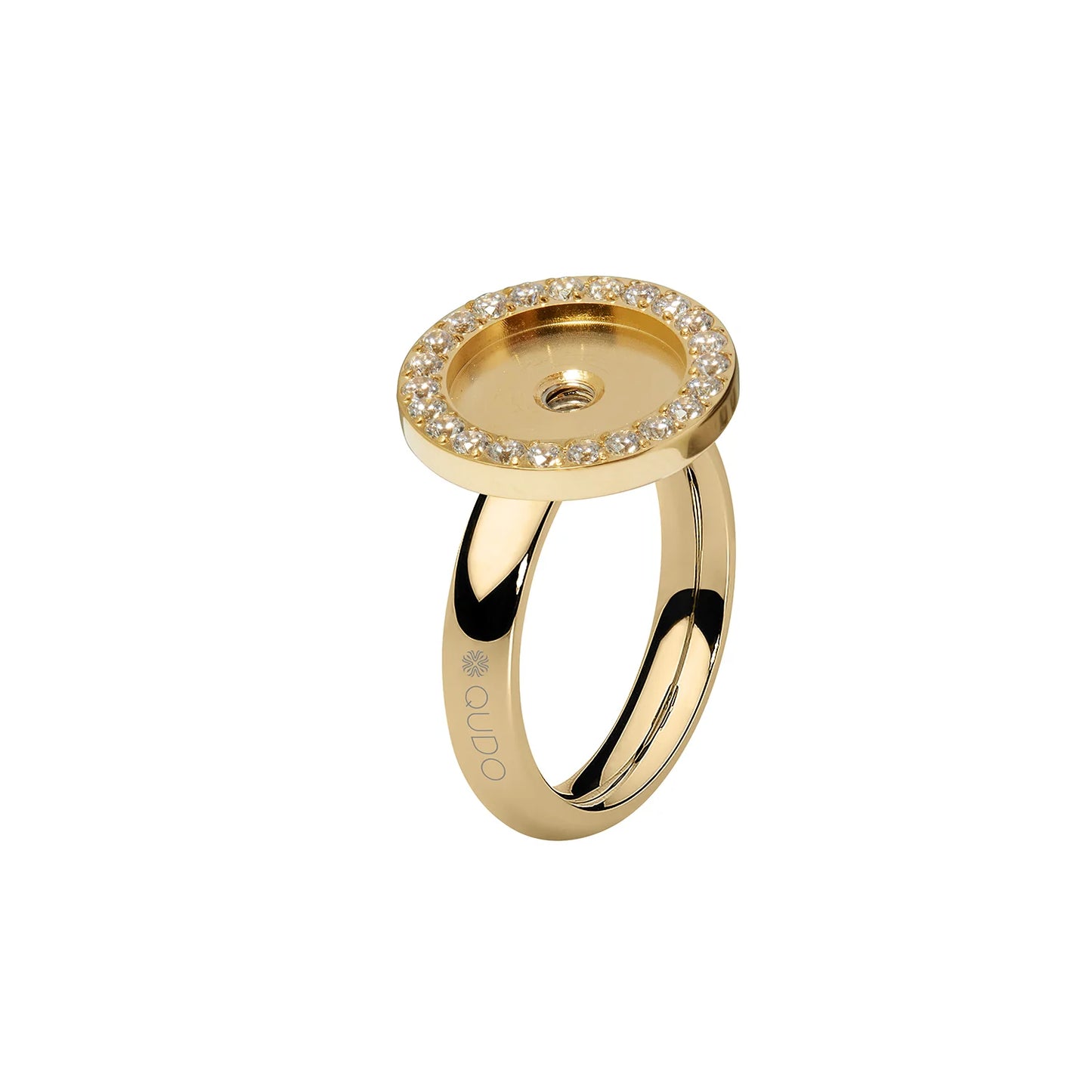 Interchangeable Basic Ring Portofino Gold | QUDO