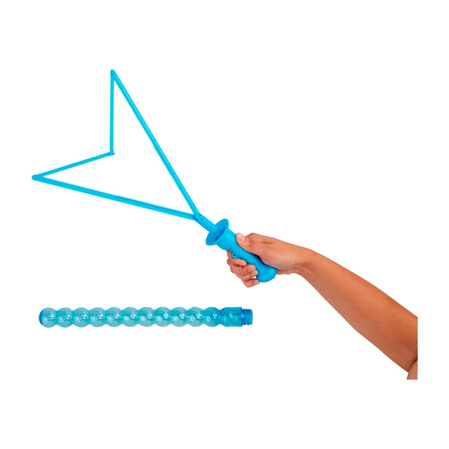Giant Bubble Wand with a blue handle, designed for creating large bubbles. Available size: expandable.