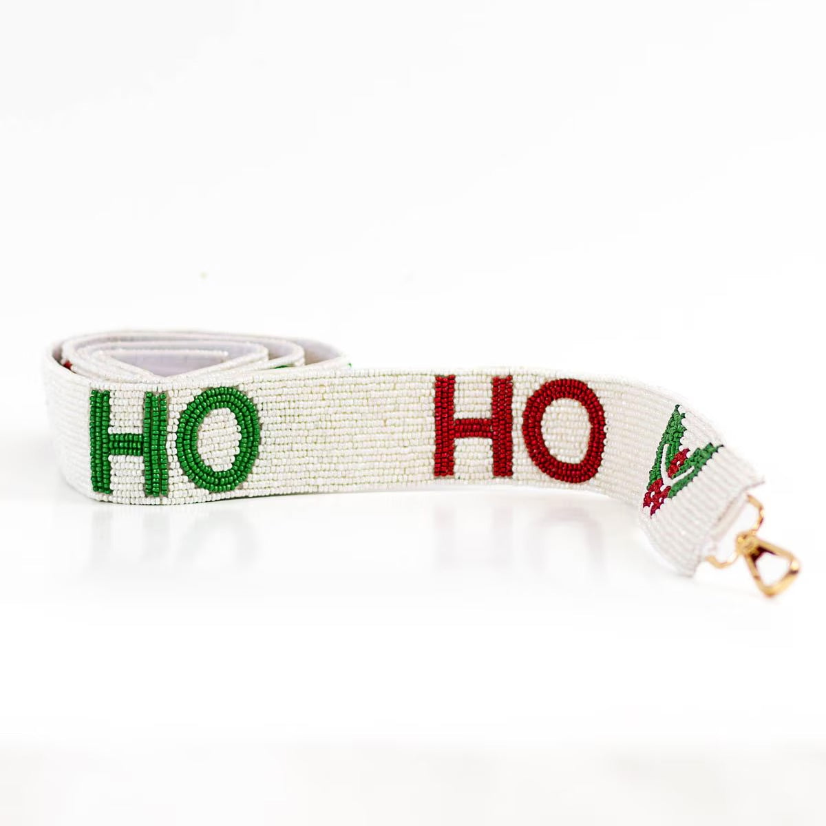 HoHoHo Beaded Purse Strap