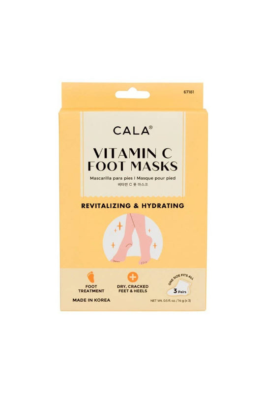Vitamin C Moisturizing Foot Mask - Box of 3