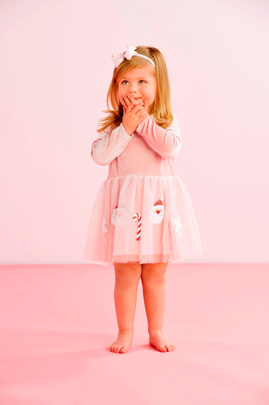 Pink Sequin Tutu Dress