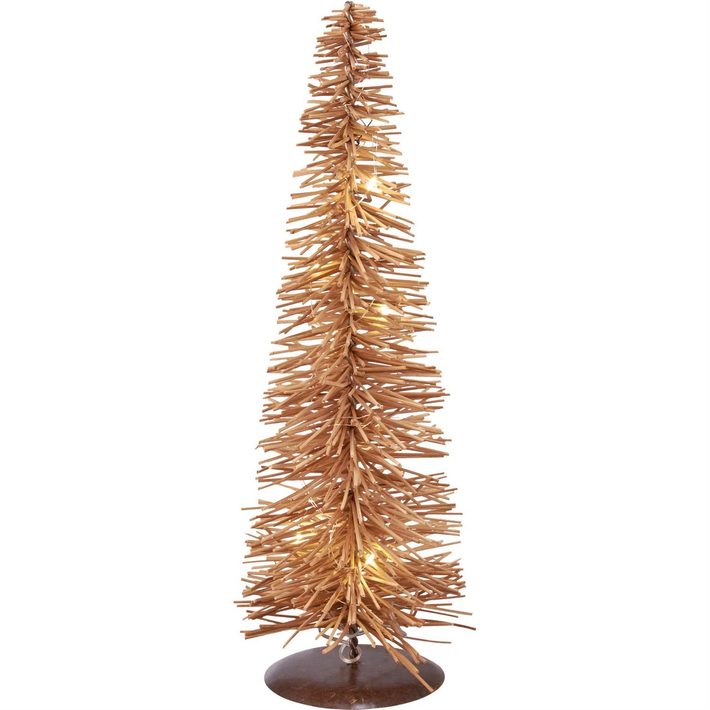 Lighted Rattan Trees
