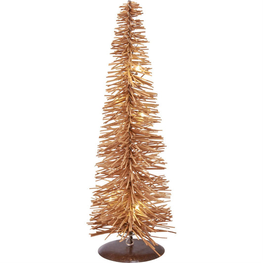 Lighted Rattan Trees