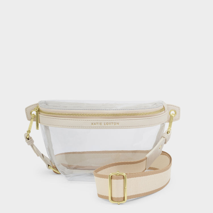 STADIUM BELT BAG |Off White | 4 3/8" x 7" x 1 15/16"