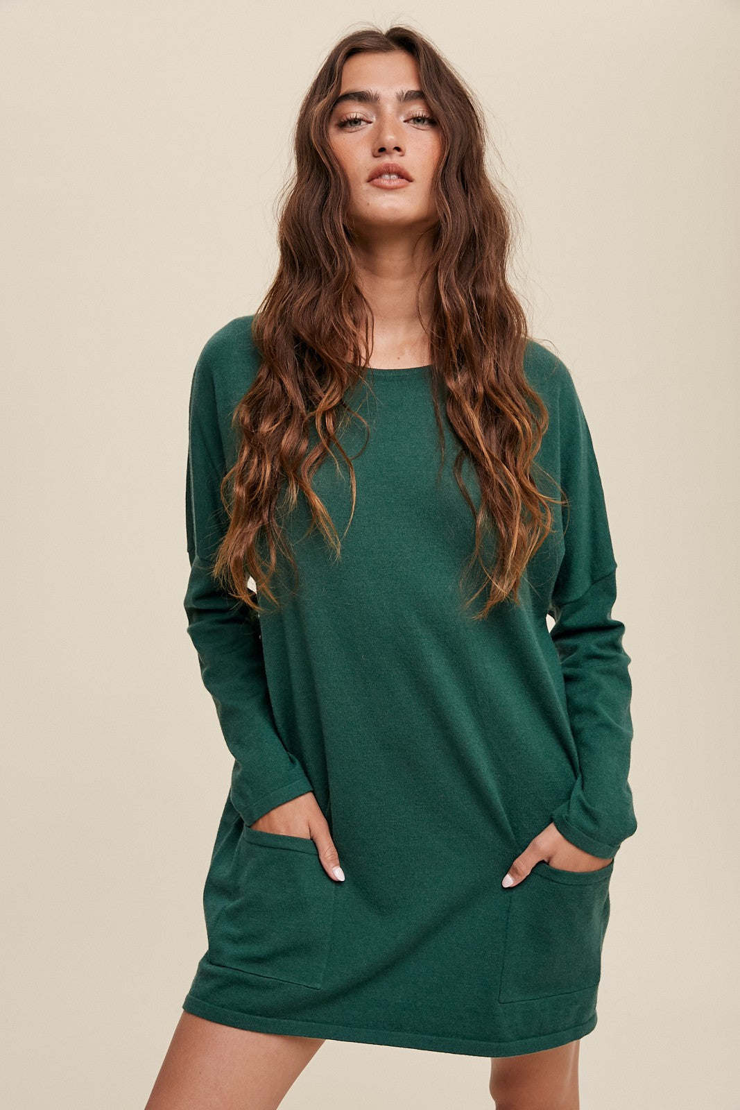 Two Pocket Oversized Sweater