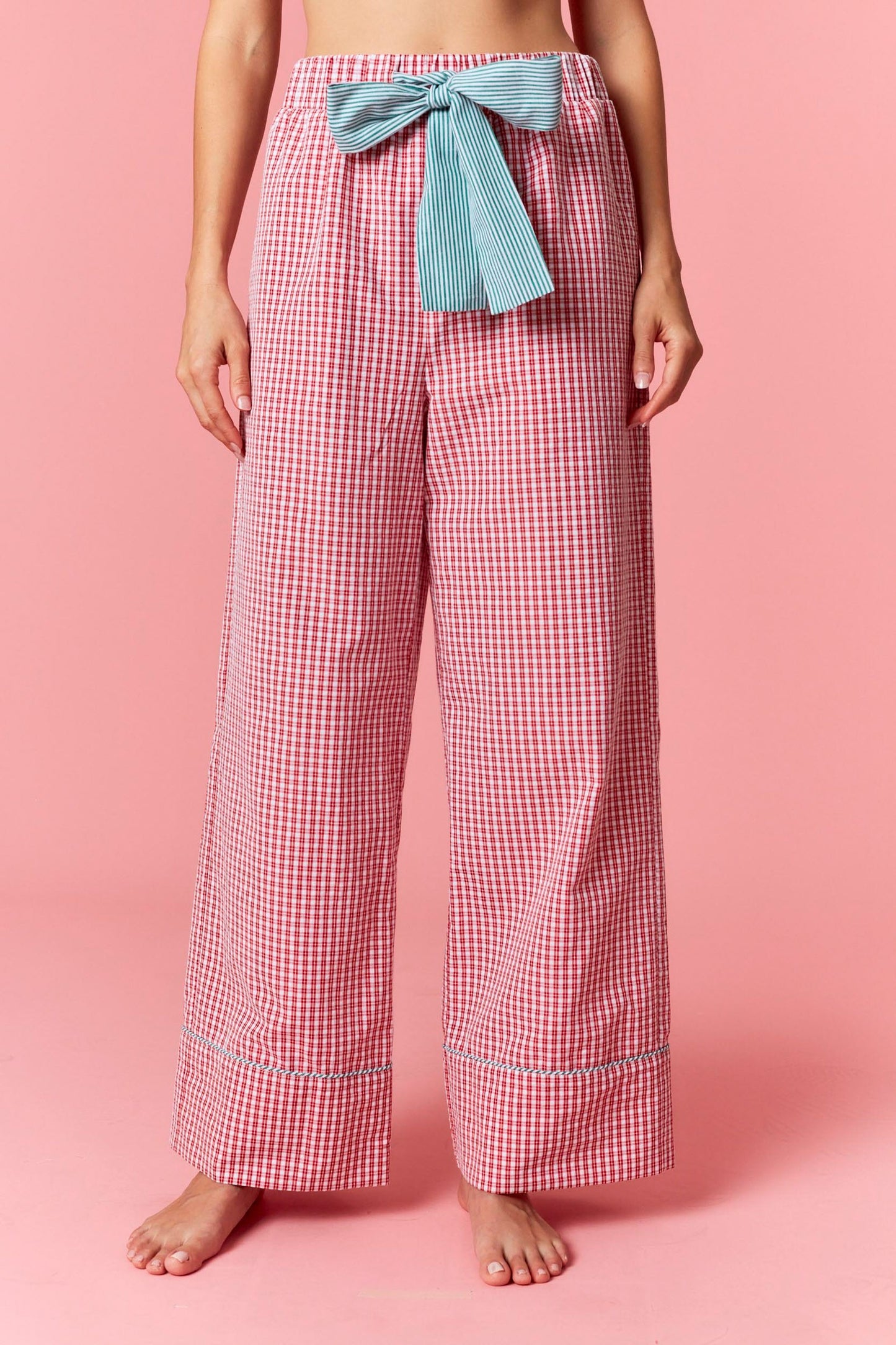 Merry Berry Gingham Plaid Set