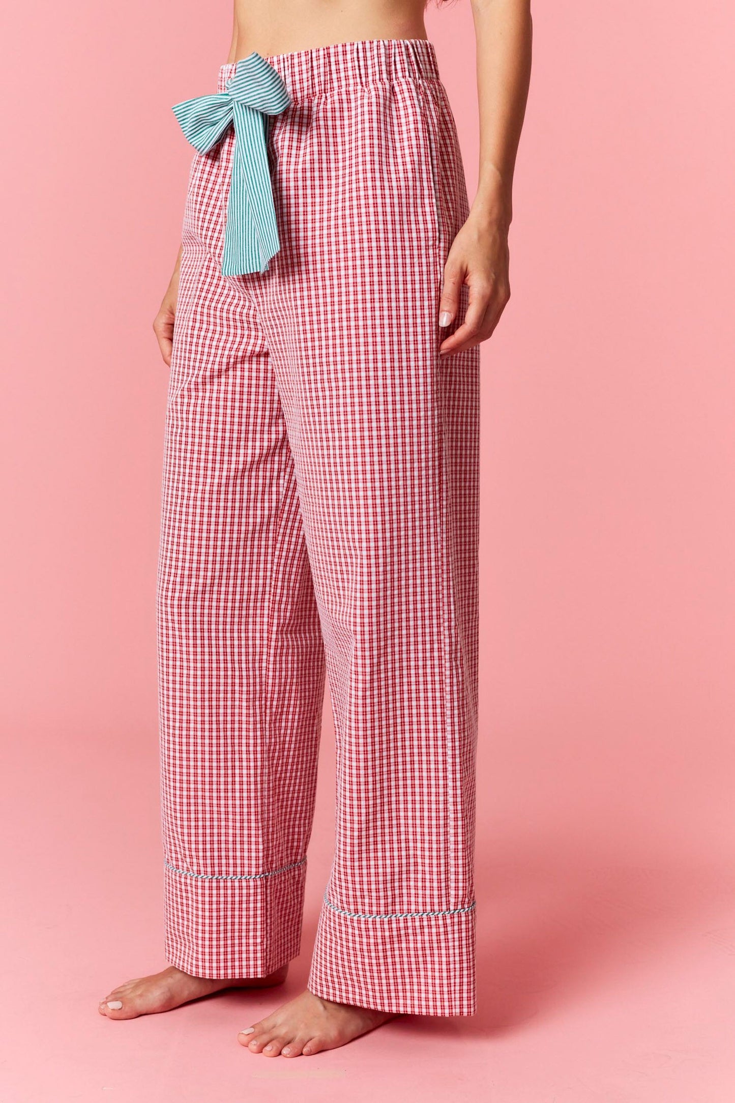 Merry Berry Gingham Plaid Set