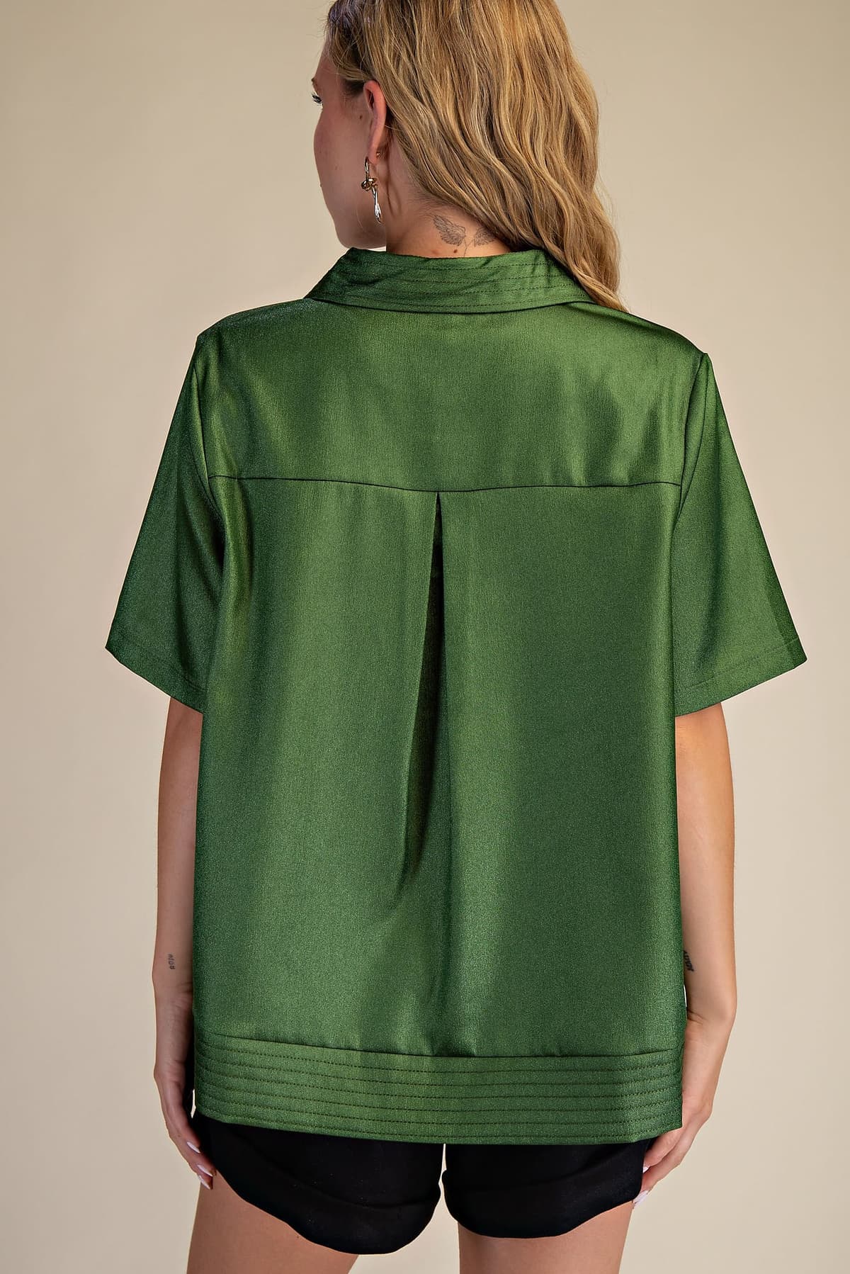 Olivia Green Blouse