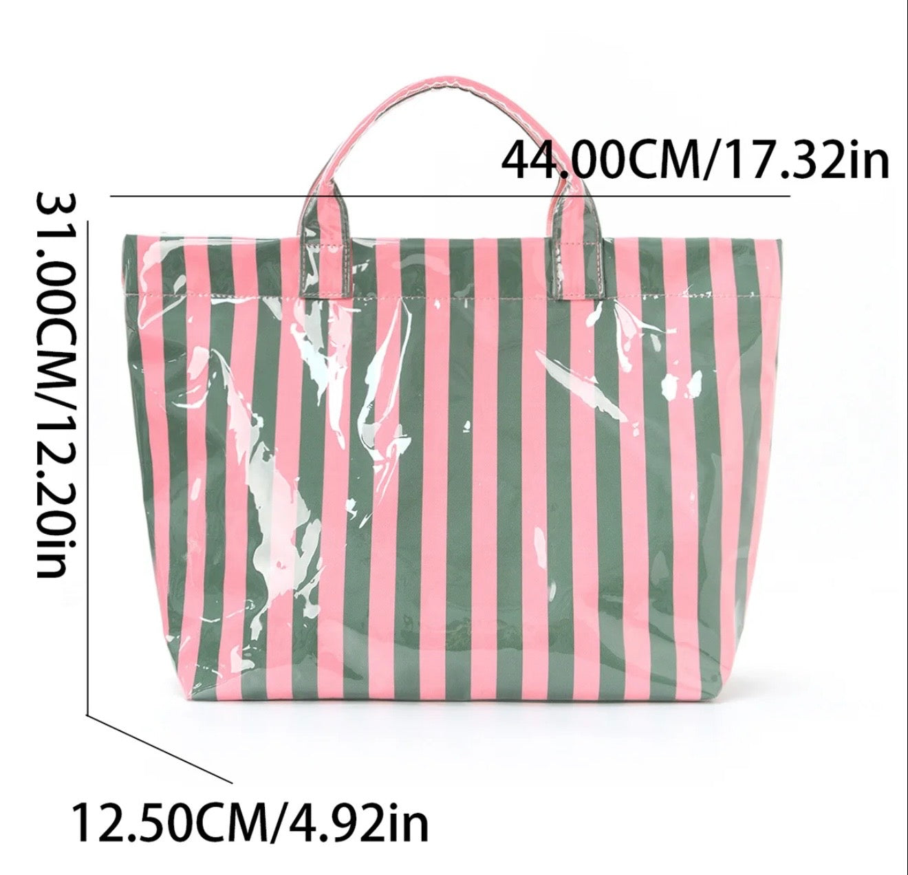 Striped Tote Bags