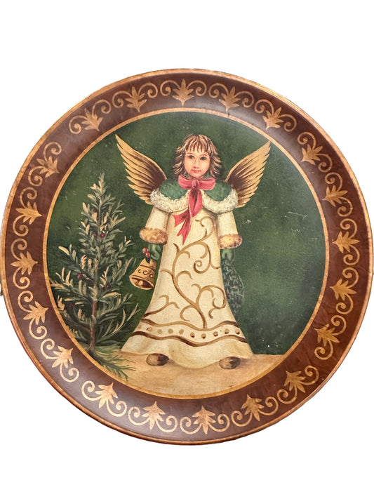 Vintage Holiday Decorative Plates