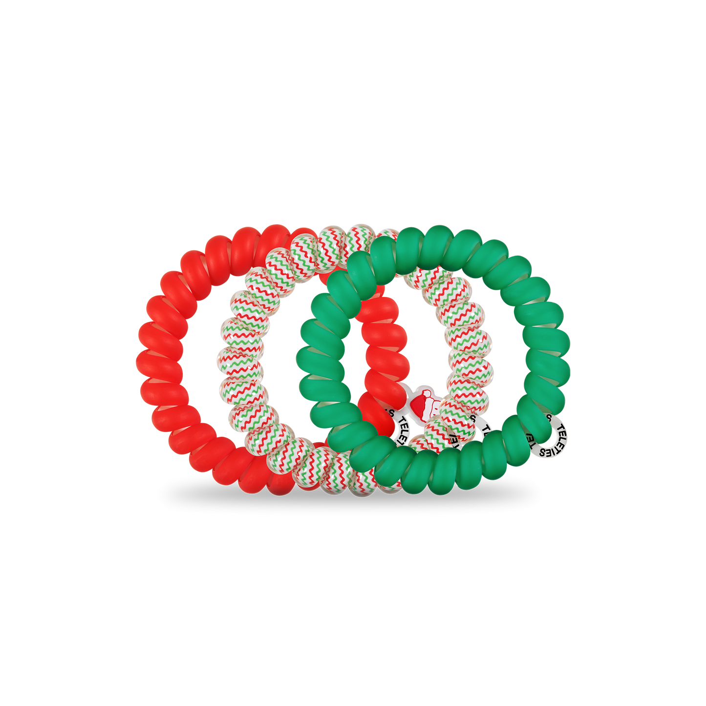 Spiral Hair Coils | Santa Baby Hair Ties