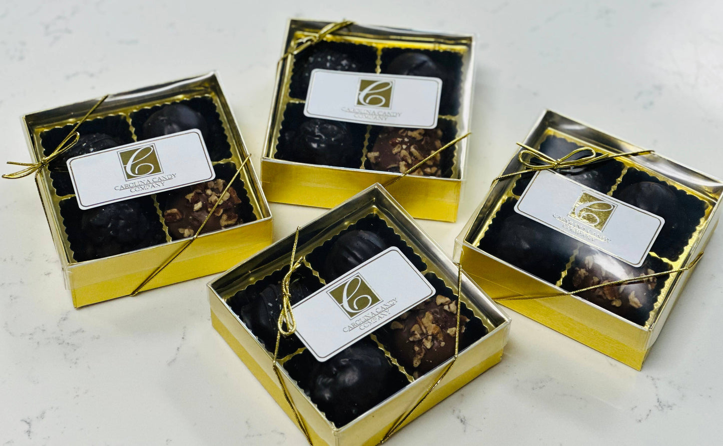 4pc Assorted Gourmet Chocolate Box