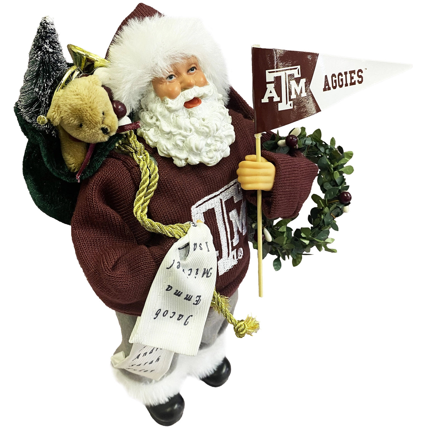 12" Texas A&M Proud Santa