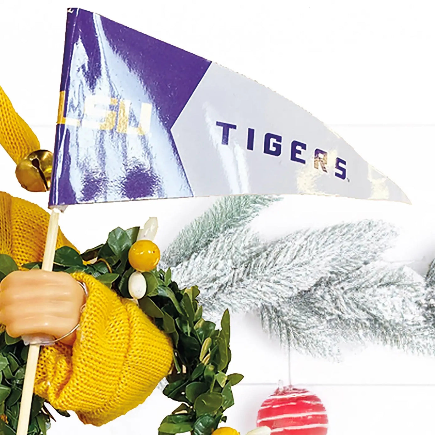 12" LSU Proud Santa