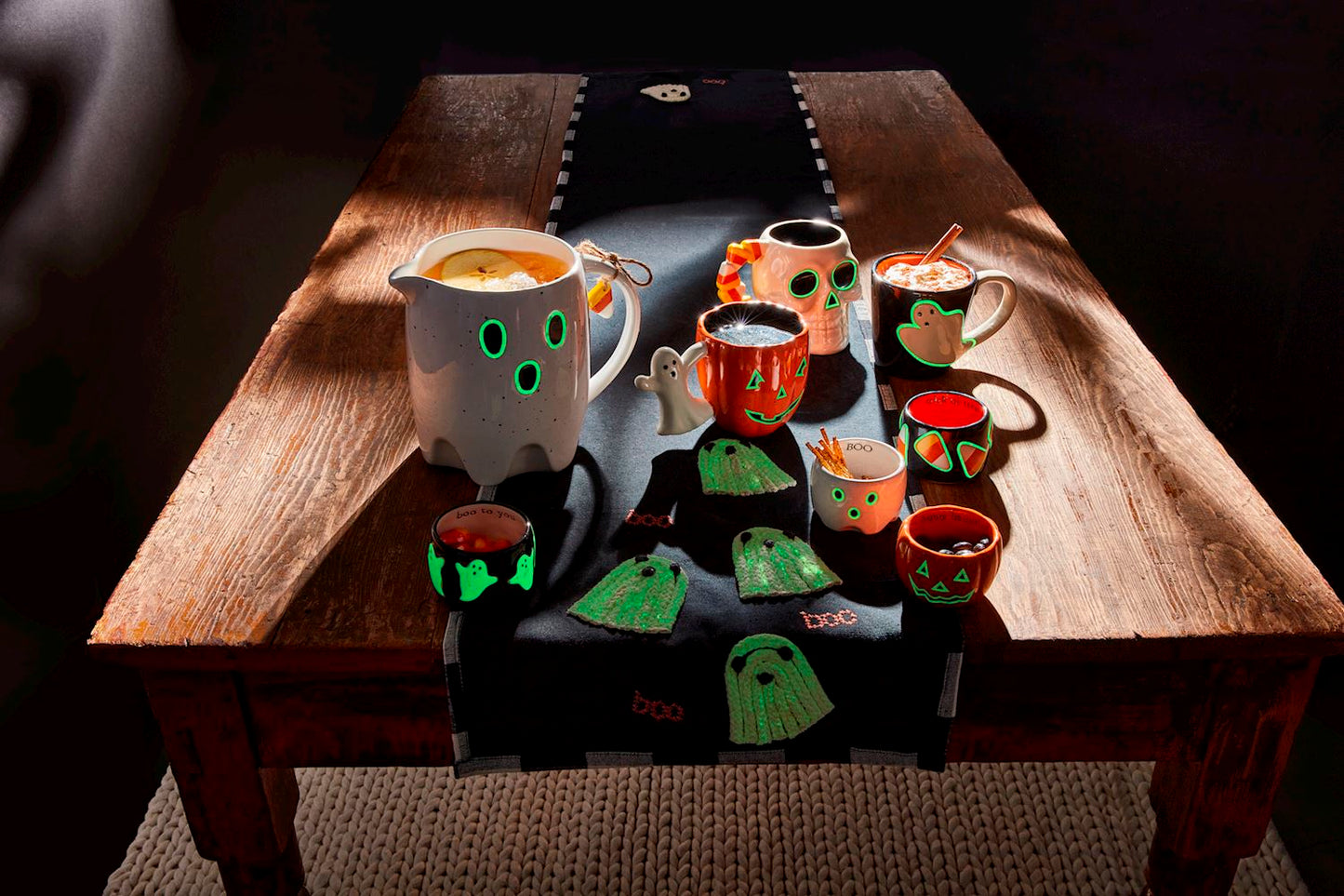Halloween Glow Tidbit Dishes