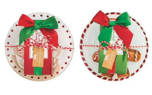 Holiday Gourmet Cookie Plate Sets