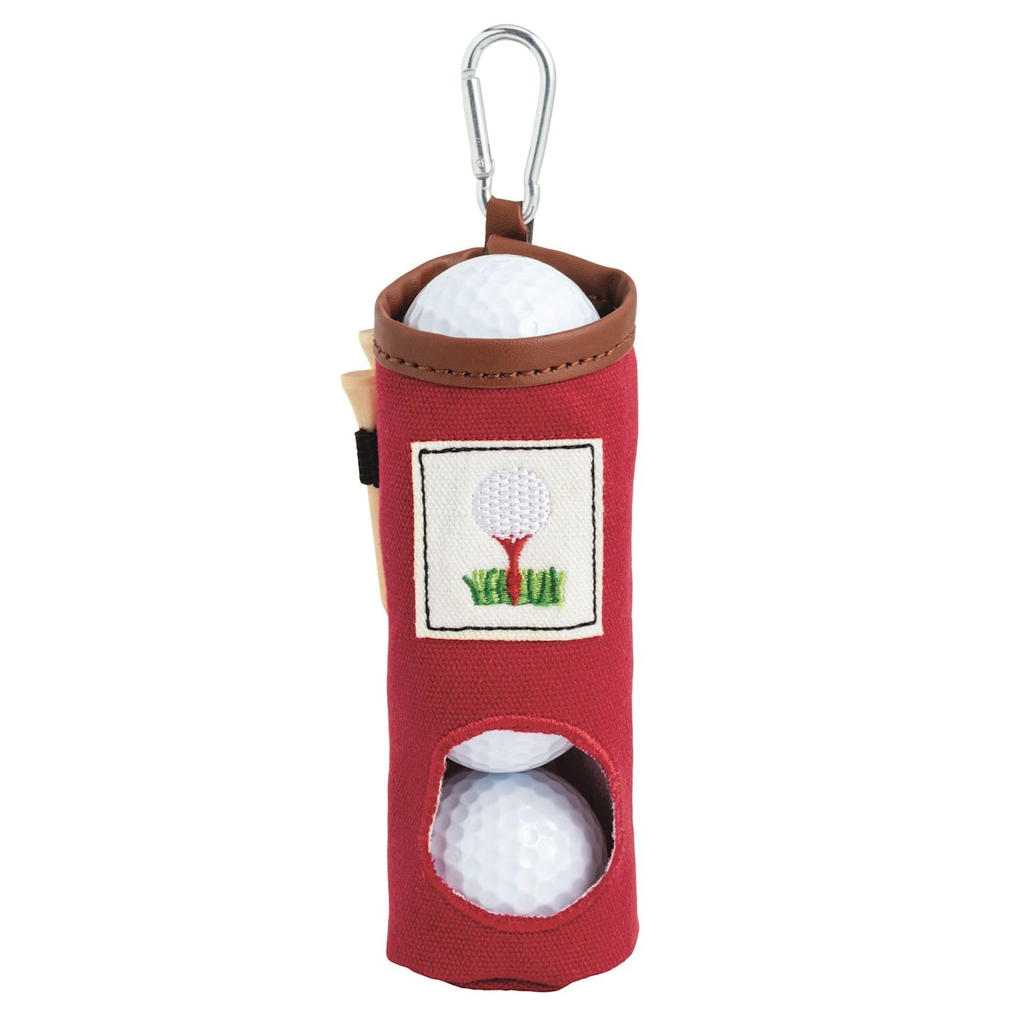Embroidered Golf Keychain