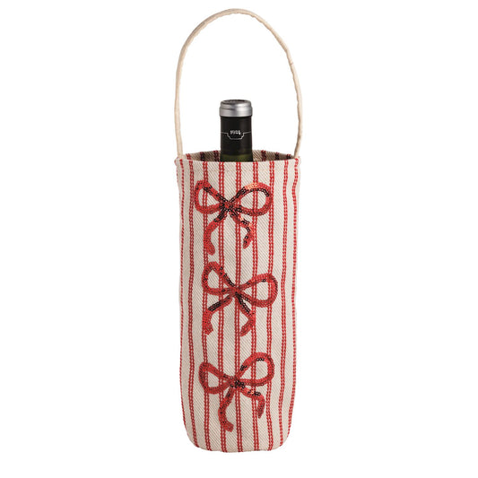 Holiday Sequin Wine Bags