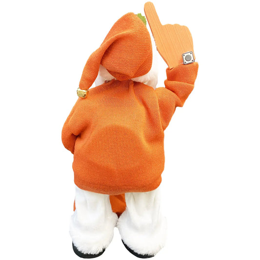 12" Texas Longhorns Animated/Musical Santa