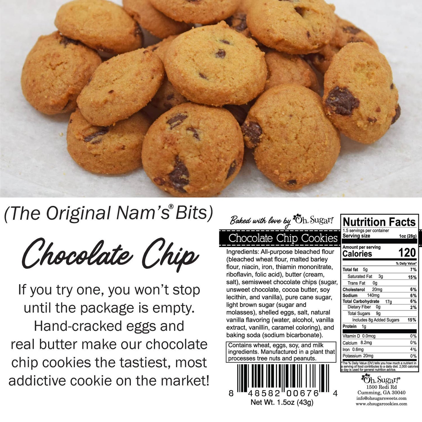Chocolate Chip Cookie Bags Mahjong Small