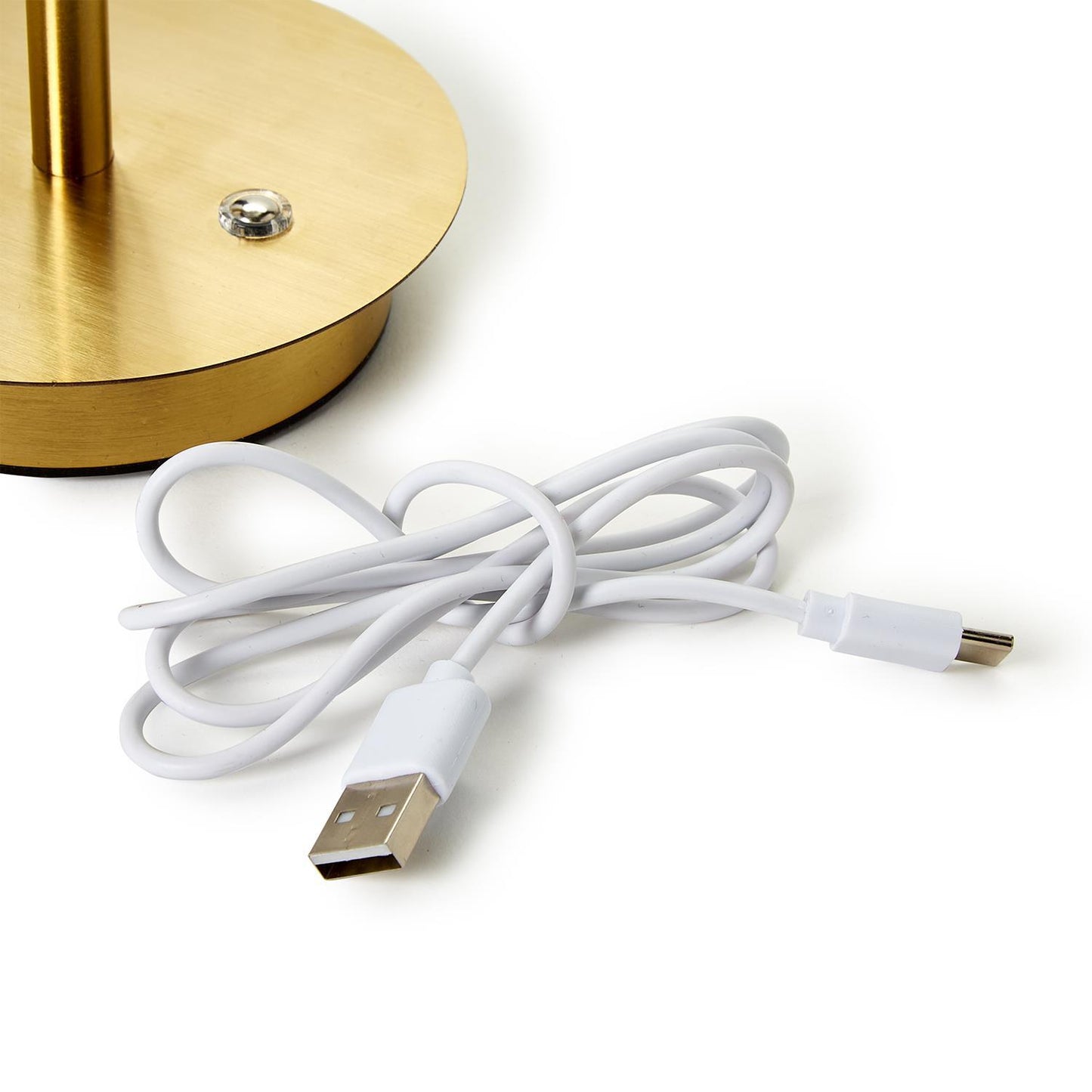 LED Portable Cordless Table Lamp with Acrylic Shade in Gift Box