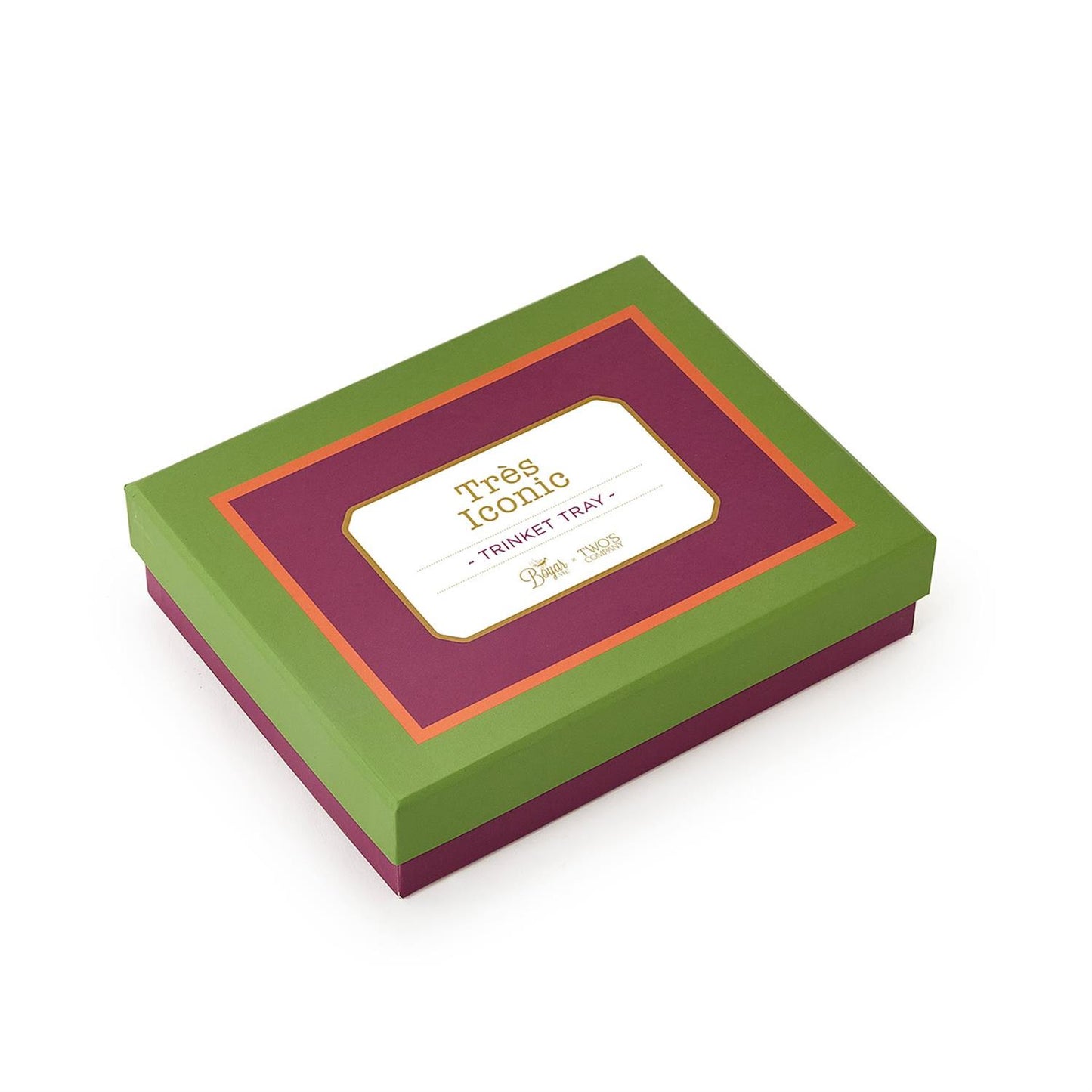 Deviled Egg Tres Iconic Trinket/Desk Tray with Saying in Gift Box