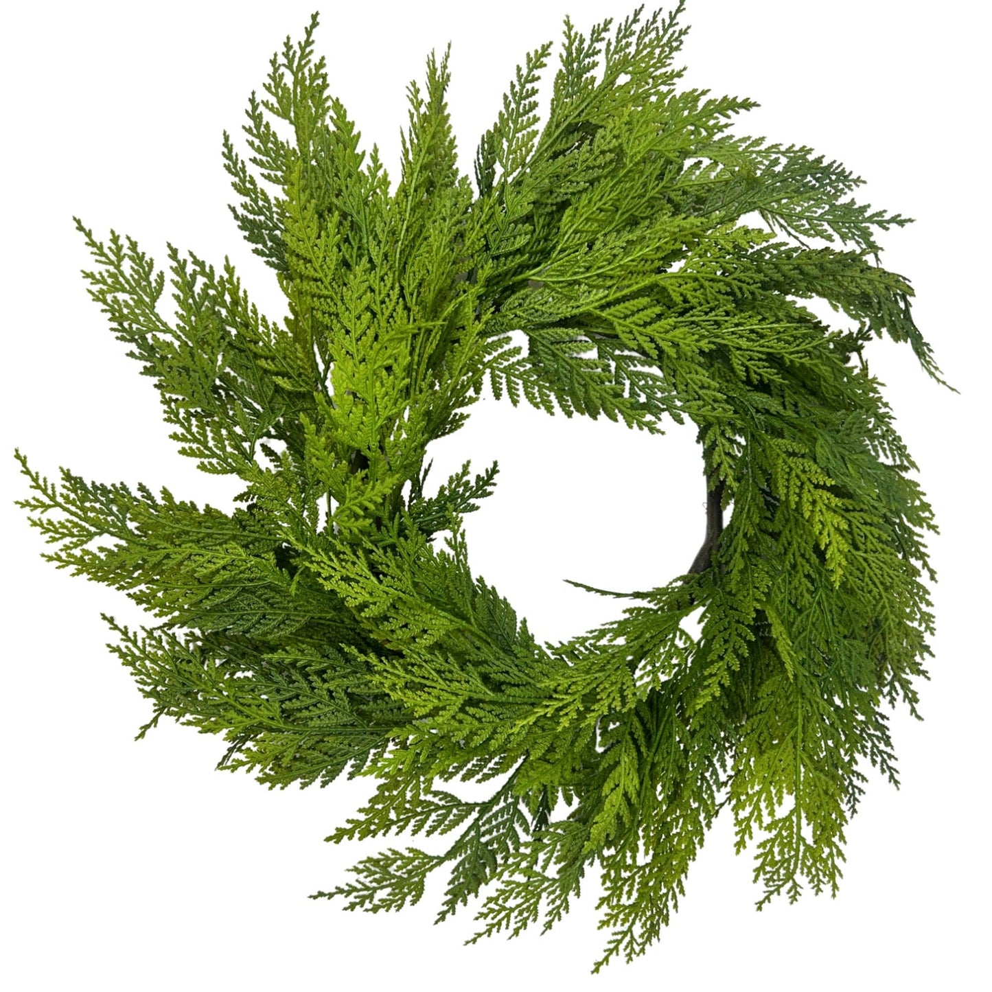 Real Touch Port Orford Cedar Wreath 17"