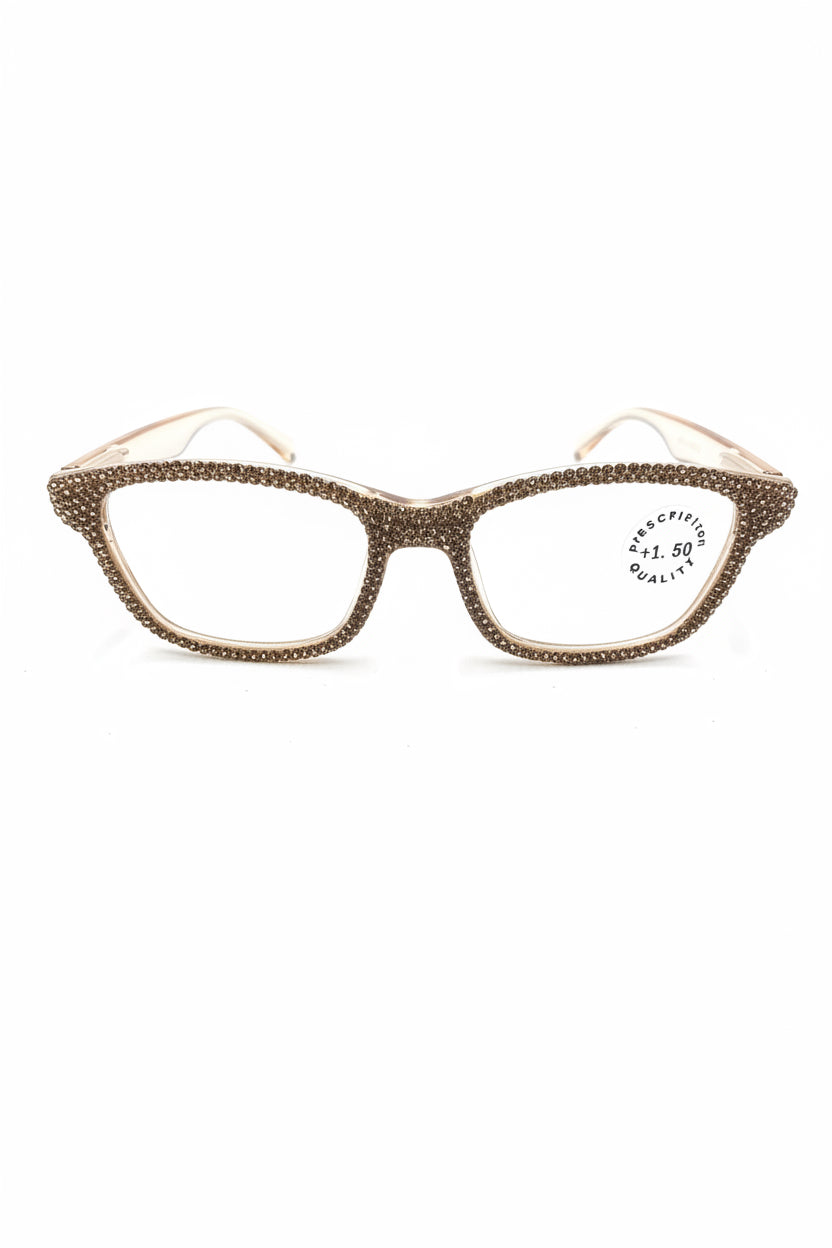 Glitter Framed Power Eyeglasses