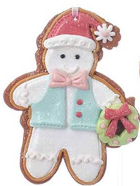 5" Claydough Pastel Ornaments