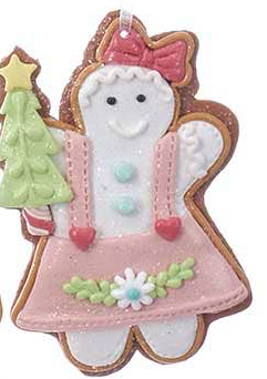 5" Claydough Pastel Ornaments