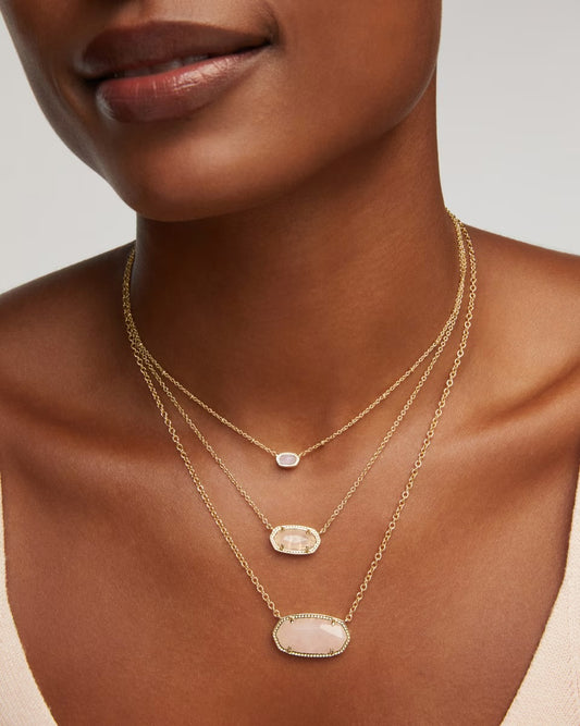 Elisa Rose Gold Necklace | Kendra Scott