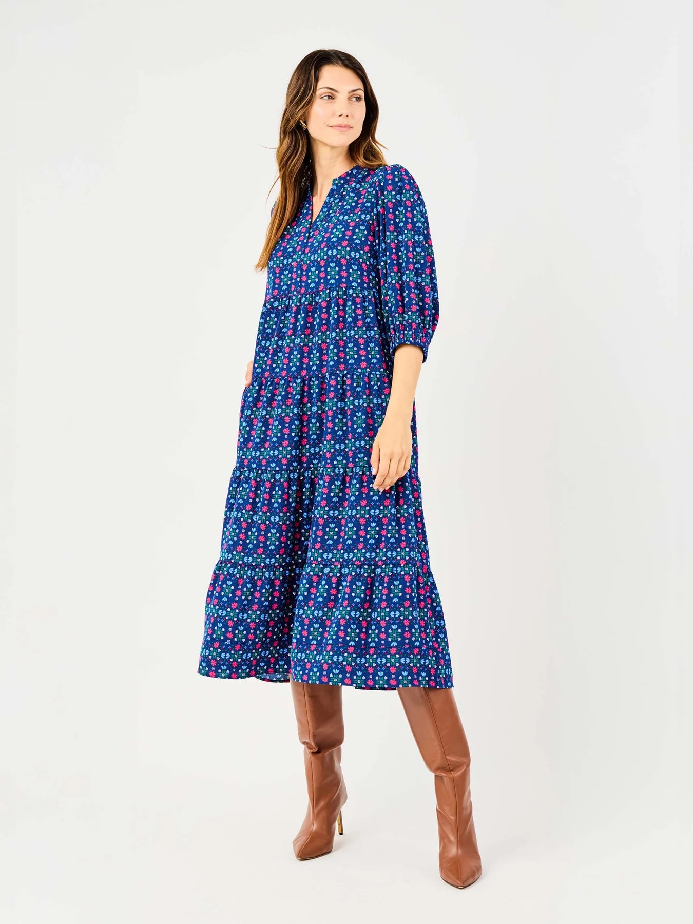 Cameron Take Two Navy Dress