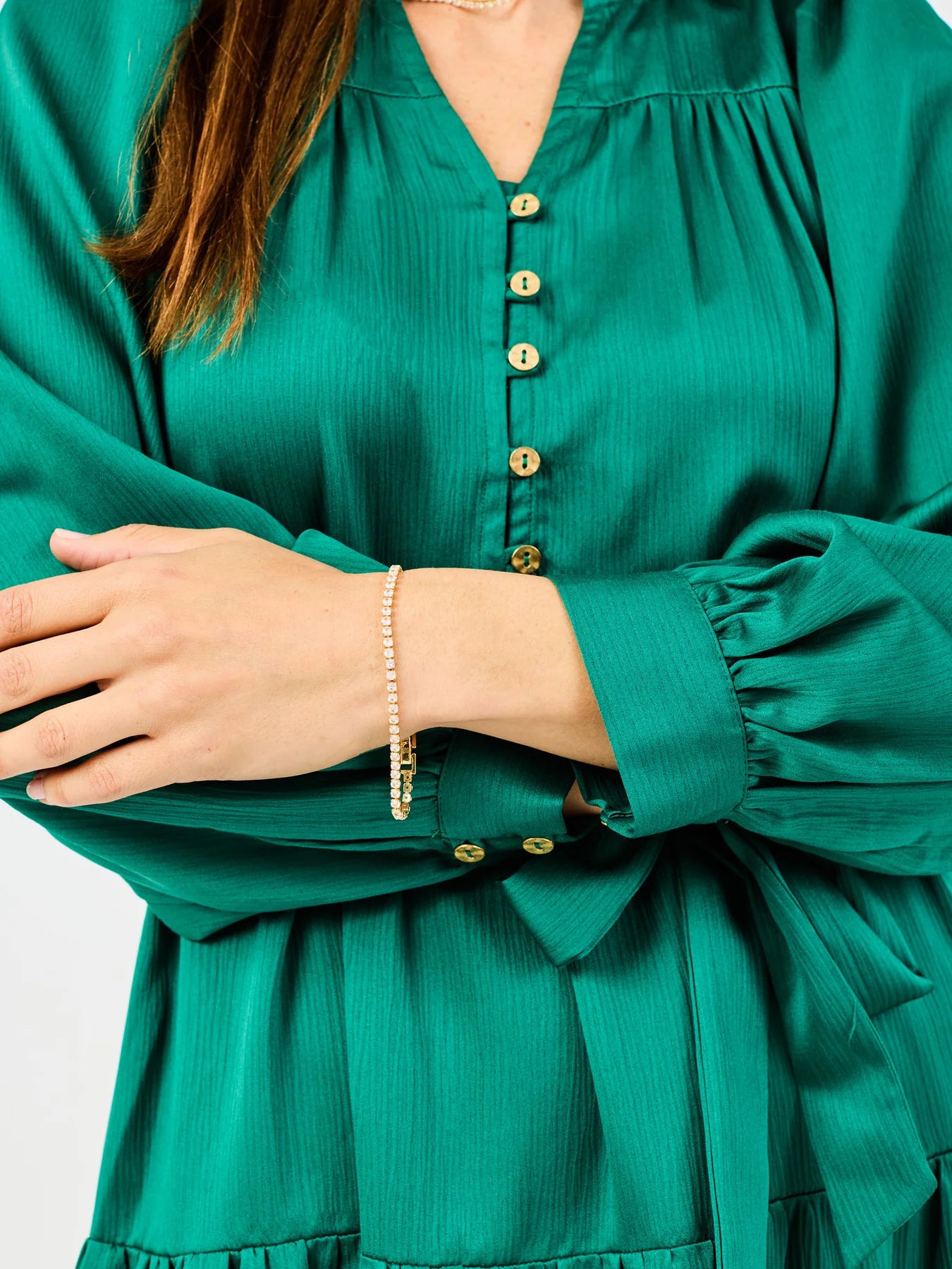 Gracelyn Aventurine Dress