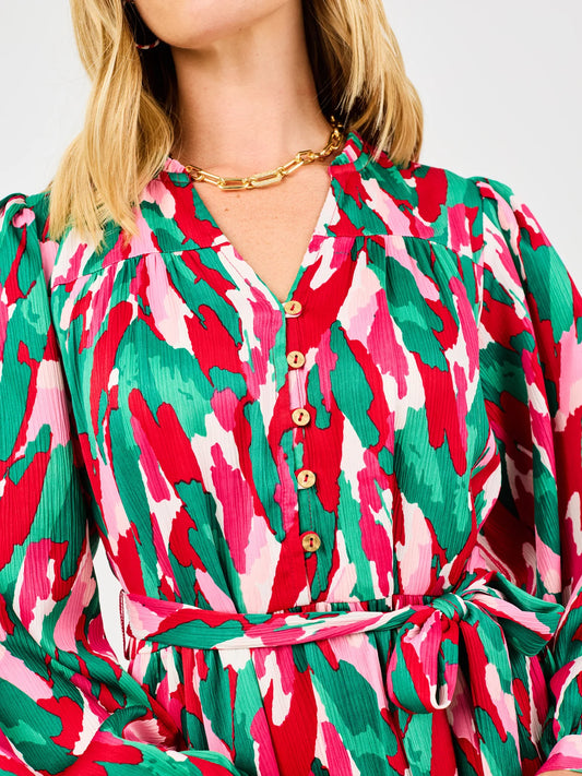 Gracelyn With A Twist Pink Dress