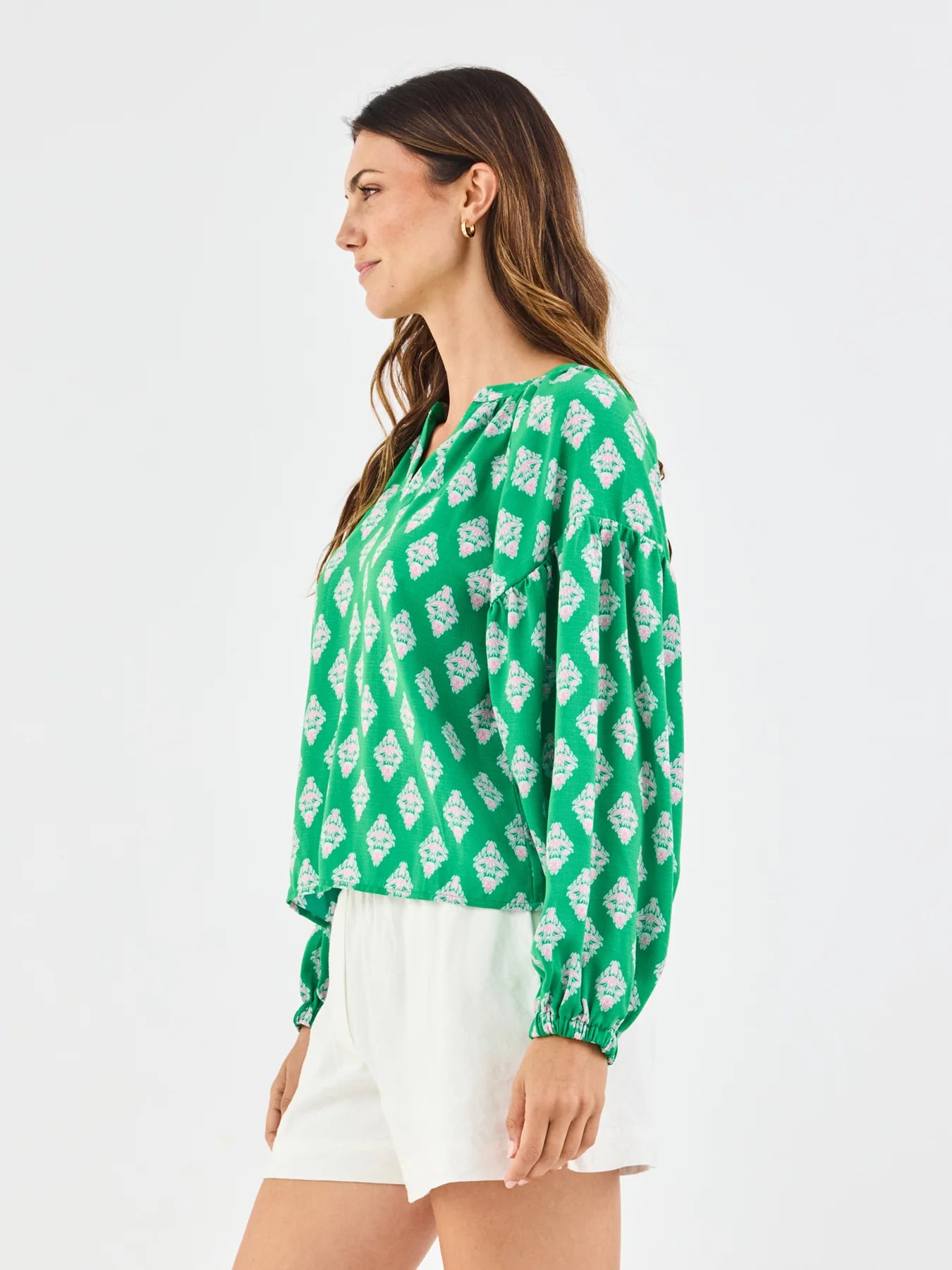Scarlette Early Riser Green Top