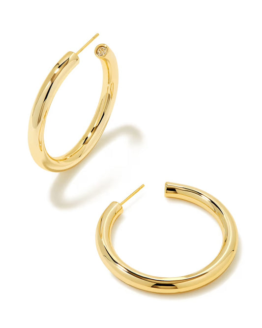 Colette Large Gold Hoop | Kendra Scott