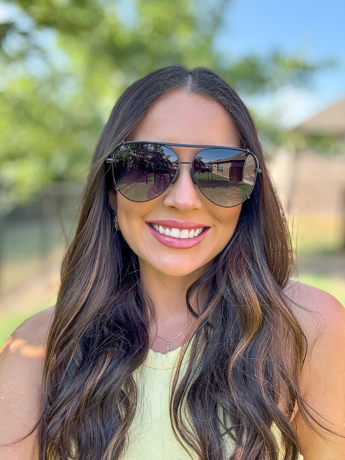 Dax Shay Sunglasses, available in sizes S, M, and L.