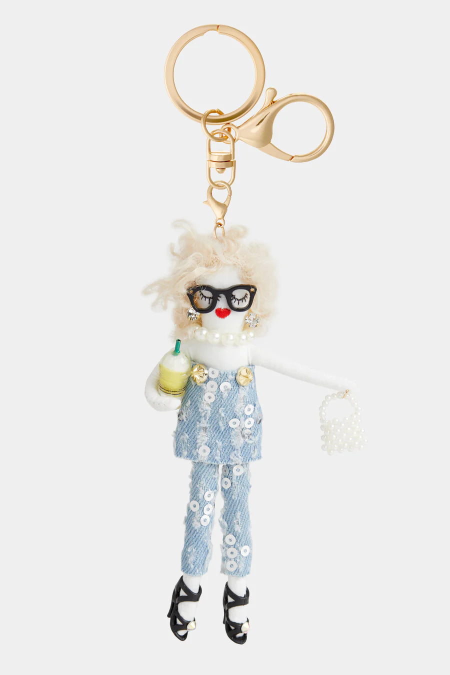 Darling Divas Bag Charm + Key Fob
