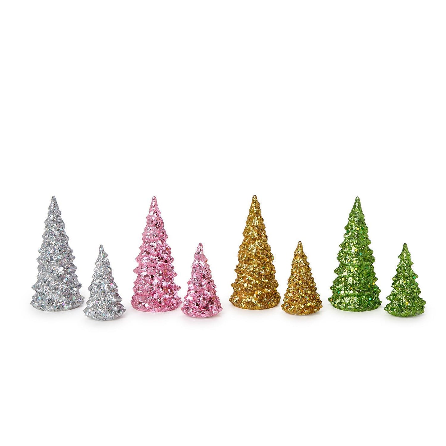 Mini Light Up Glitter Trees