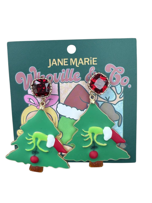 Acrylic Christmas Earrings