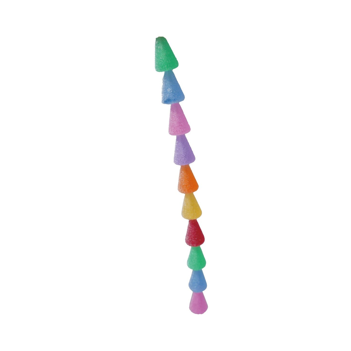 Plastic Gumdrop Multi- Colored Garland