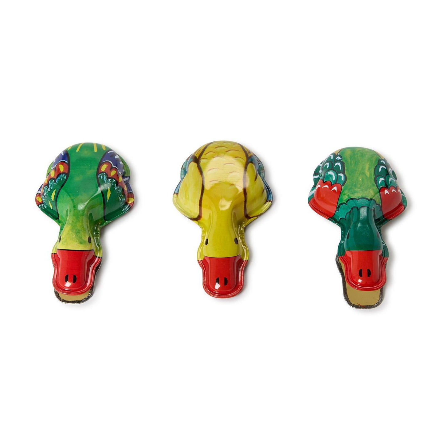 Quacks Hand Crafted Duck Vintage Clicker Toy