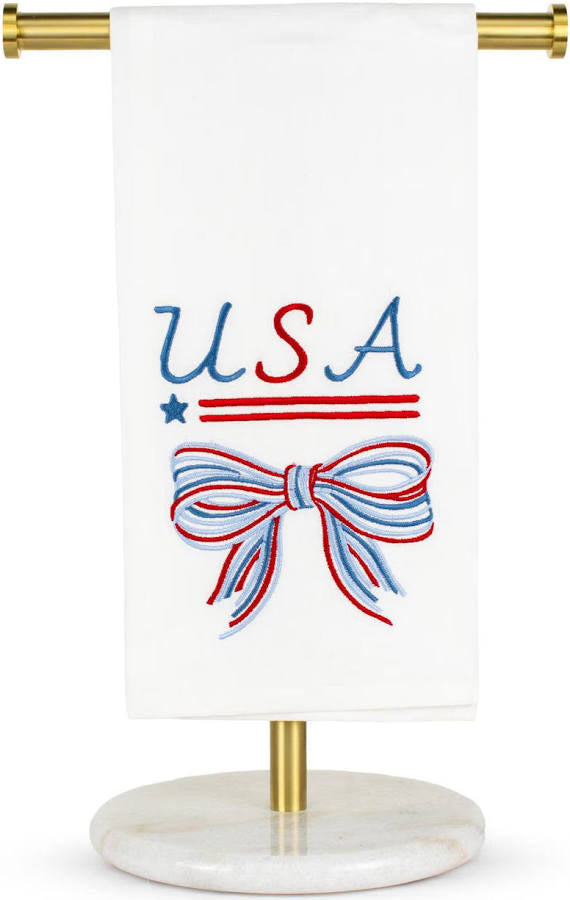 USA Bow Hand Towel