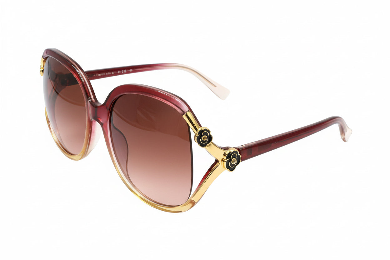 Flower Detail Sunglasses