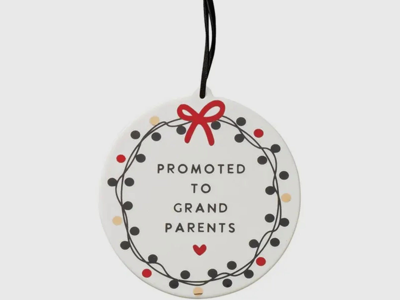 Promoted To Grandparents Ornament