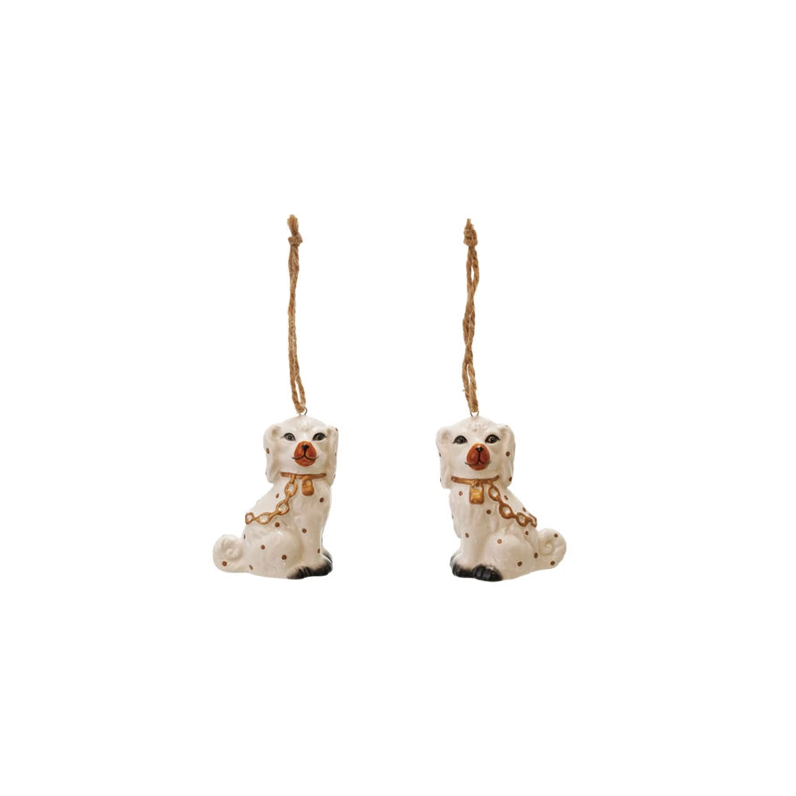 Ceramic Staffordshire Dog Ornament