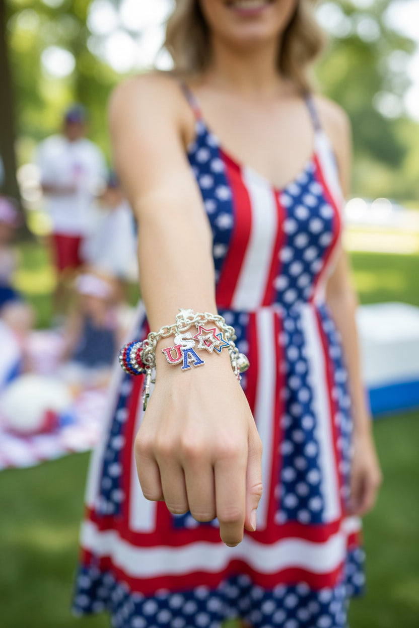 Americana Charm Bracelet