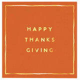 Ceramic Napkin Tray with Thanksgiving Napkins